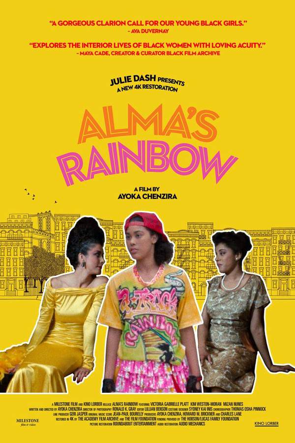 In Brooklyn, Rainbow Gold comes of age while confronting the challenges of Black womanhood. Struggling with beauty standards, self-acceptance, and her right to make choices about her body, her structured life between a parochial school and a dance studio is disrupted by the arrival of her unconventional aunt Ruby. Ruby questions her mother Alma’s strict rules and encourages Rainbow to embark on a journey of self-discovery, embracing love and ultimately finding liberation.