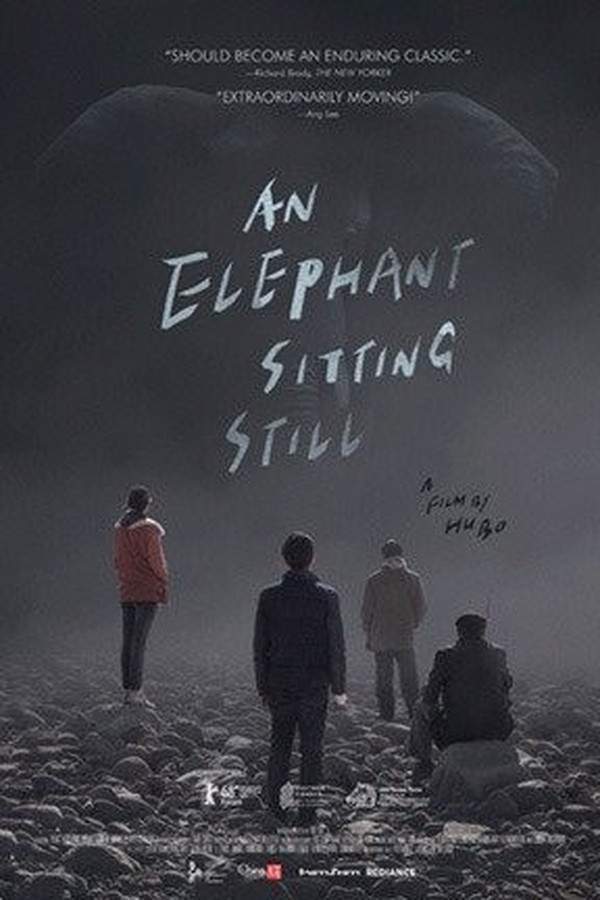 An Elephant Sitting Still