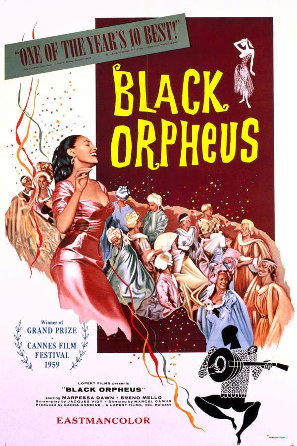 Set against the backdrop of a lively Carnival celebration in Rio de Janeiro, this film reimagines the classic Greek myth of Orpheus and Eurydice. A young musician falls for a spirited woman, but tragedy strikes, leading him on a desperate journey to the underworld to retrieve her. The story explores themes of love, loss, and the power of music, all set to the sounds of bossa nova and vibrant Brazilian culture.