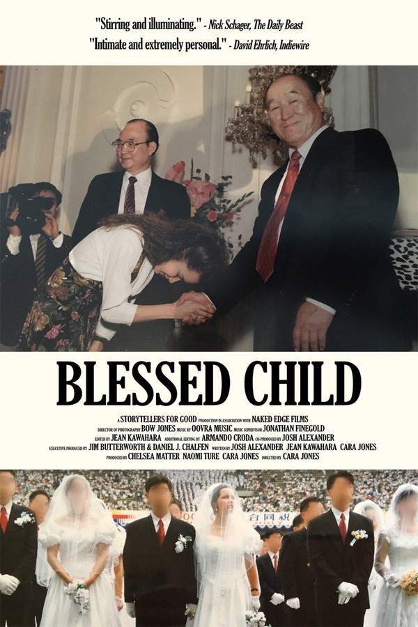 Filmmaker Cara Jones, a former member of the Unification Church, revisits her childhood experiences in this poignant documentary. "Blessed Child" explores the personal legacy of growing up within the religious movement, using intimate home videos and previously unseen footage. Jones confronts her past, examining themes of family, faith, and the difficult journey of leaving a cult behind, ultimately challenging viewers' perceptions of these complex issues.