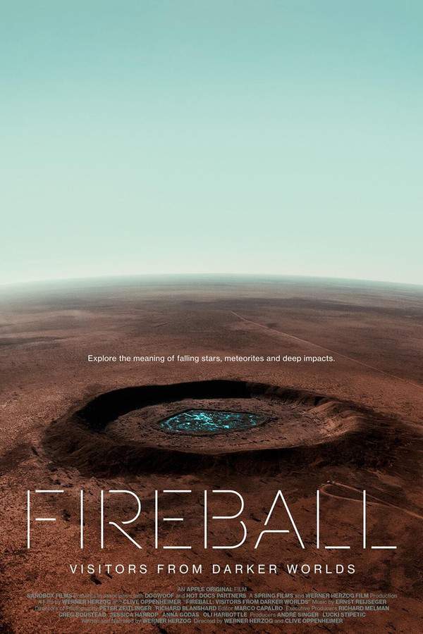 A visually stunning journey explores the awe-inspiring phenomenon of meteorites, from their dramatic impacts on Earth to their origins in the vastness of space. Through breathtaking imagery and expert interviews, the film examines the profound impact these cosmic visitors have had on our planet and our understanding of the universe. It sparks curiosity about extraterrestrial realms and encourages reflection on humanity's place within the grand cosmic scheme, leaving viewers with a sense of wonder and a renewed appreciation for the universe.