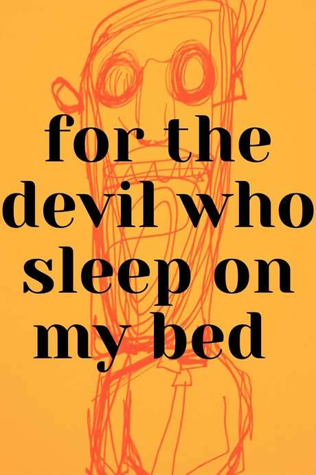 for the devil who sleep on my bed (2020) movie poster