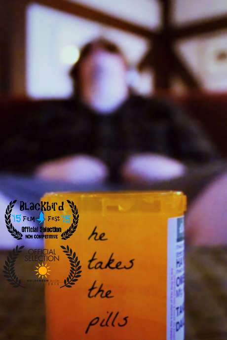 he takes the pills (2015) movie poster
