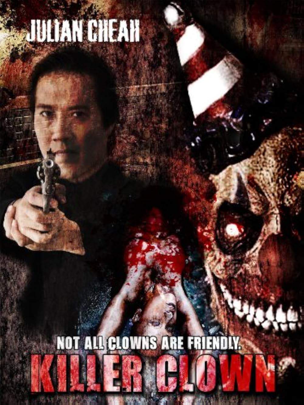 A serial killer roams a small, unsuspecting town cloaked in a black robe and a grotesque clown mask, striking without motive and leaving a trail of random, brutal murders. After the masked murderer slays the protagonist’s girlfriend, the bereaved man plunges into a dark quest for vengeance, becoming a relentless avenger who hunts the clown and delivers his own harsh brand of vigilante justice.