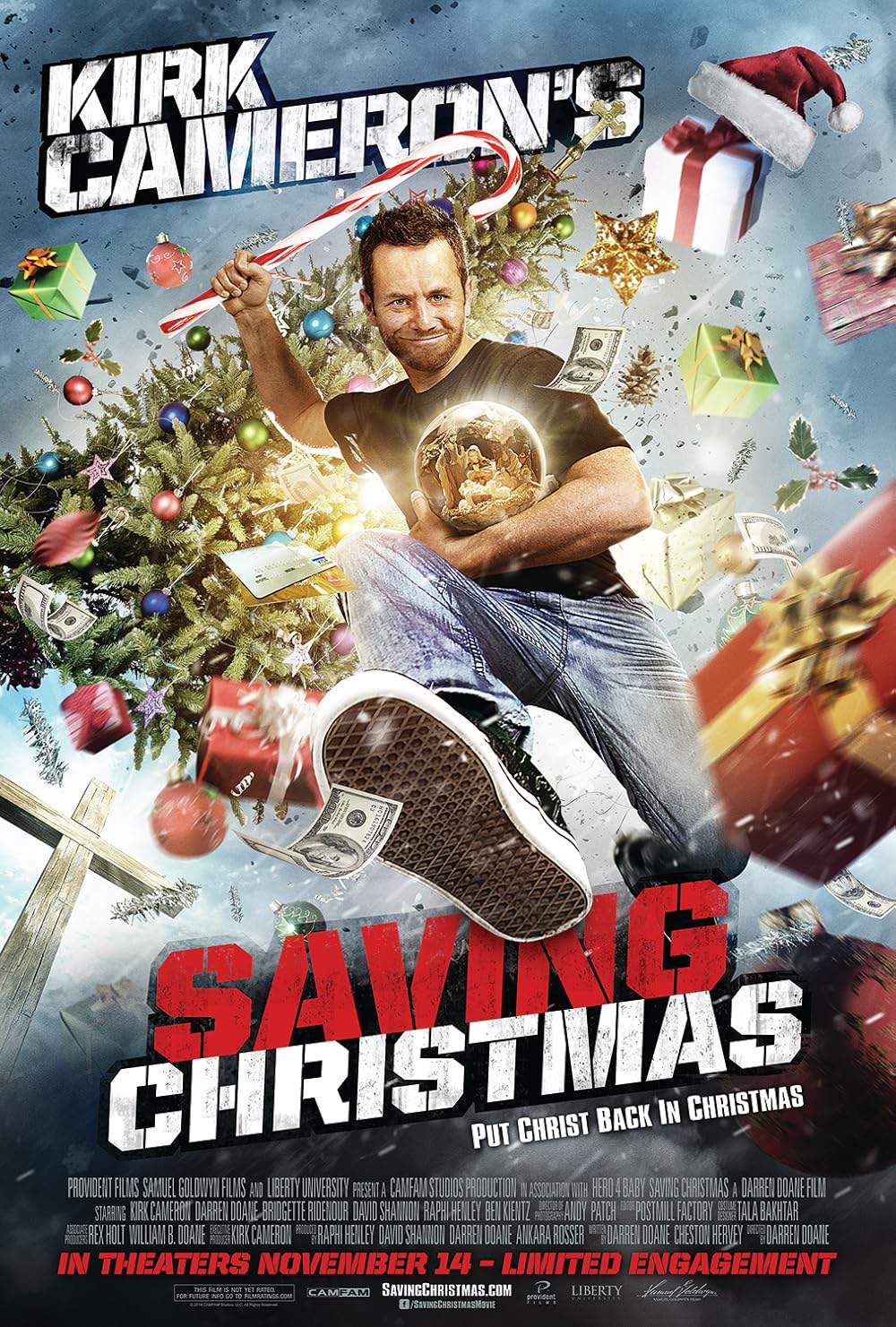 As Christmas nears, one man questions the holiday's traditions and struggles to maintain the joy of the season. He embarks on a journey to rediscover the original meaning of Christmas, confronting cynicism and seeking to restore the spirit of the holiday for his family and community. This comedic and heartfelt film explores themes of faith, family, and the importance of preserving cherished traditions.