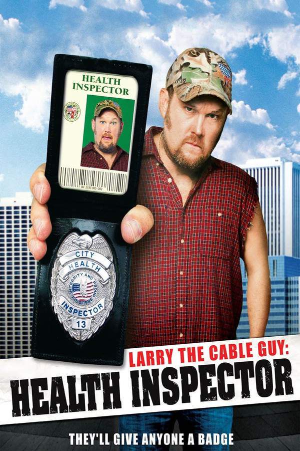 Larry the Cable Guy plays a boisterous health inspector who is forced to work alongside a strict, inexperienced trainee. Their contrasting personalities and approaches to the job lead to chaotic and humorous situations as they investigate various establishments. The unlikely partnership tests their patience and creates unexpected heartwarming moments throughout their most challenging case.