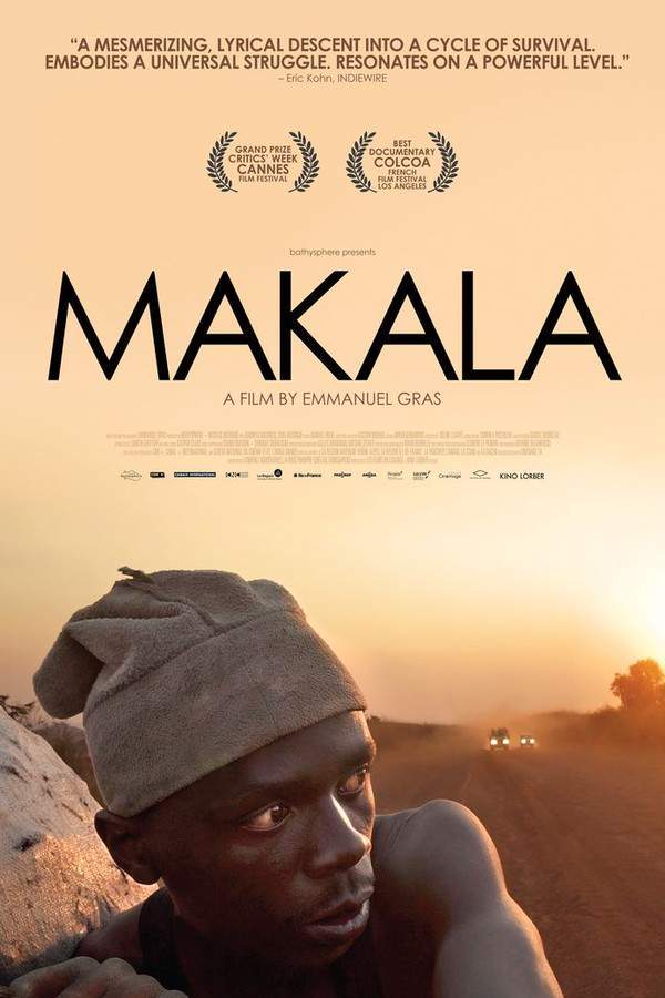 Following a determined Congolese father, Emmanuel Gras’ documentary Makala portrays Kasongo’s relentless efforts to provide for his family. Driven by the dream of building a home, he undertakes a difficult journey to sell handcrafted charcoal. The film follows him as he navigates challenging landscapes and fluctuating markets, facing hardship in his pursuit of a more secure future for his loved ones.