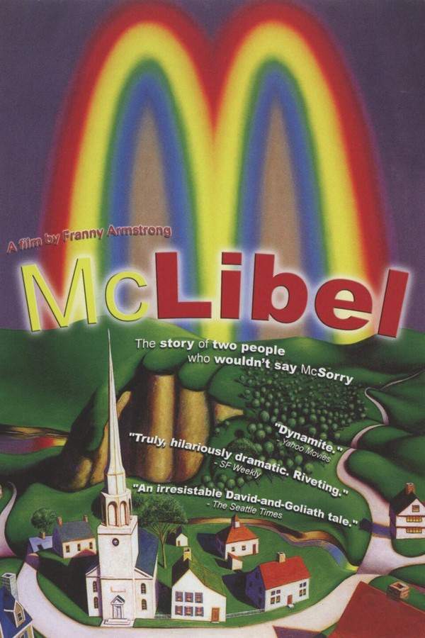 This documentary explores the extraordinary legal case of the "McLibel" action, where two activists were sued by McDonald's Corporation for libel. The film combines courtroom reenactments, directed by Ken Loach, with interviews and archival footage to reveal the lengths to which the fast-food giant went to defend its image and silence dissenting voices. It examines the power dynamics at play and the impact of the case on both the activists and the broader movement challenging corporate practices.