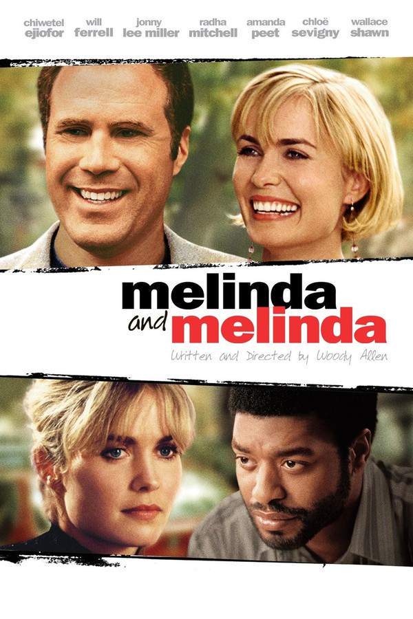 During a dinner party, a man named Sy wonders if comedy and tragedy can truly exist together. To illustrate his theory, he tells two interwoven stories about Melinda, exploring different paths her life could take. One narrative portrays her battling substance abuse with a darkly comedic touch, while the other depicts a more sorrowful journey marked by heartbreak and the search for happiness. The contrasting stories examine the complexities of love, loss, and the human condition.