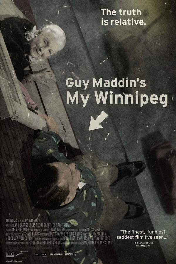 This whimsical documentary offers a poignant tribute to Winnipeg, Guy Maddin’s childhood home. He blends factual accounts with fantastical narratives to explore the city’s history, mythology, and his own personal experiences. Featuring Ann Savage portraying his mother, the film delves into themes of nostalgia, identity, and longing through surreal visuals and metaphorical storytelling, revealing a candid and emotionally honest perspective.