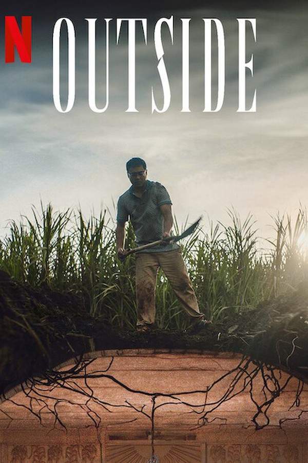 Outside