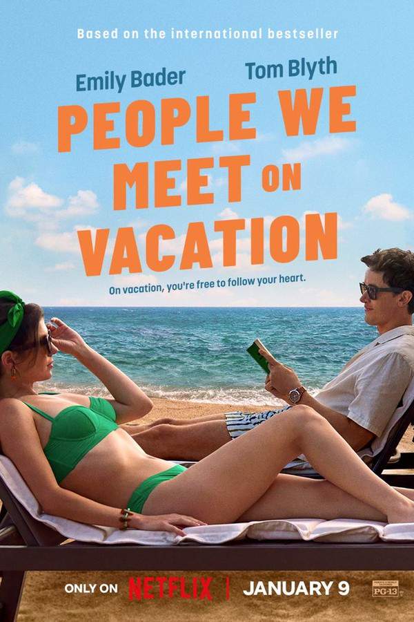 For almost ten years, free‑spirited Poppy and meticulous Alex spend each summer together on a new vacation, building a pattern of travel and friendship. After a long silence, a final trip forces them to reunite and finally address the romantic tension that has lingered between them. It is based on Emily Henry’s bestselling novel.