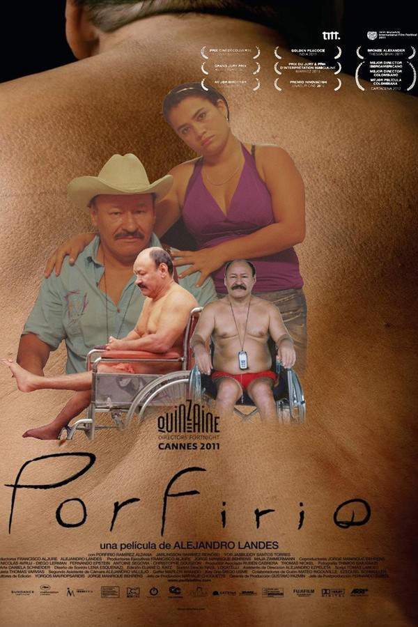 After being injured by a stray bullet, Porfirio unexpectedly finds himself wheelchair-bound and seeking justice. While navigating the process of claiming compensation from the Colombian government, he confronts bureaucratic obstacles and personal challenges. Through his fight, Porfirio discovers a renewed sense of purpose and unexpected resilience, finding freedom and connection in the face of adversity.