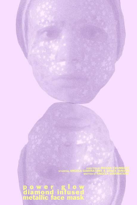 power glow diamond infused metallic face mask (2022) movie poster