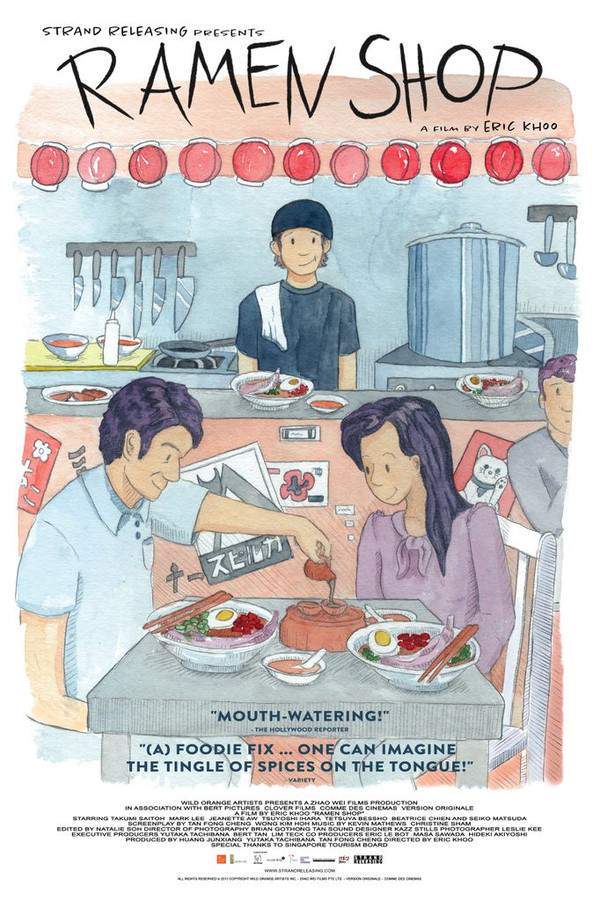 A Japanese ramen chef's life takes an unexpected turn when he finds his mother's journal in Singapore. Through her writings, he explores his family's history and traditions, learning about her experiences and the challenges she faced. This personal journey intertwines with his passion for ramen, revealing hidden connections between food, memory, and the search for belonging. He discovers long-held secrets and gains a deeper understanding of his identity.