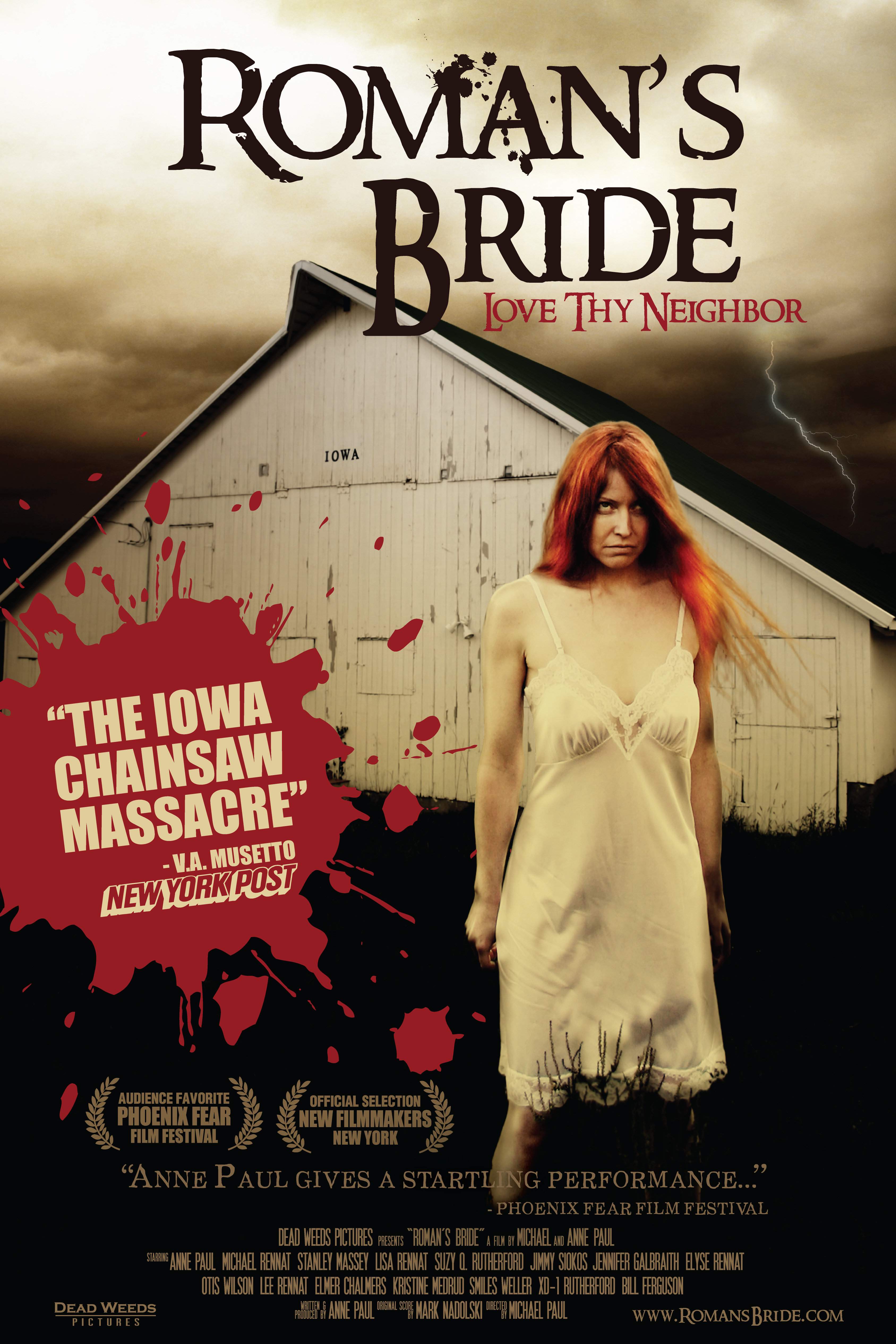 Lily Heller, an Iowa woman bound by a strict faith, watches her lifelong neighbor Roman fall in love and announce his wedding. Confined to a solitary life supported only by her childhood friend Amos, Lily’s unreciprocated feelings and rigid morals clash with what she perceives as moral decay, driving her to enforce her belief that sins must be punished.