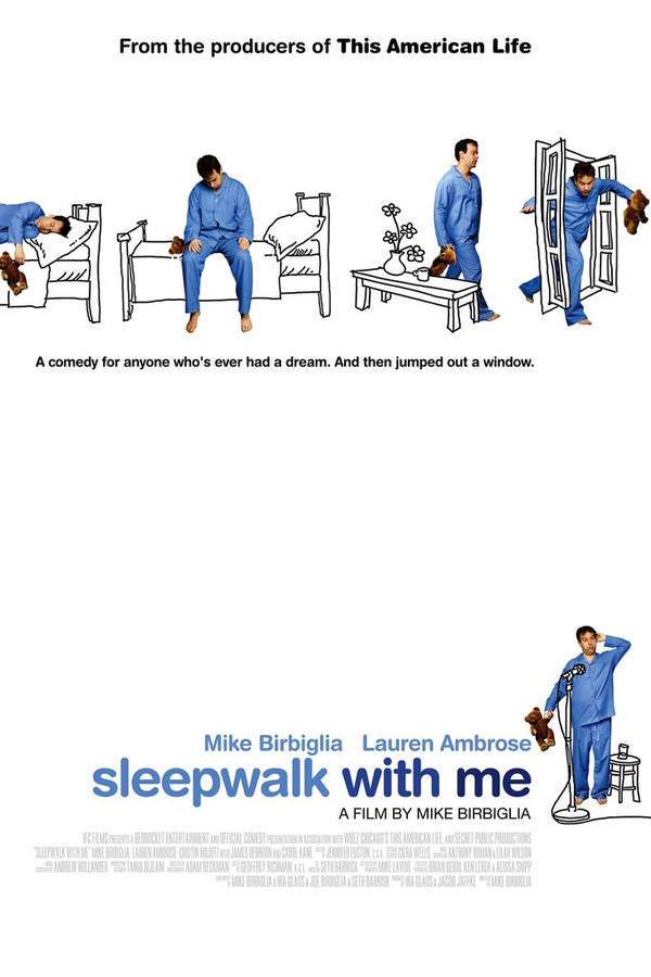 A struggling comedian grapples with anxiety and the pressures of a demanding career, leading to vivid and increasingly bizarre sleepwalking episodes. As his nocturnal activities escalate, the boundaries between his dreams and reality begin to blur, impacting his relationships and career. He must confront the underlying causes of his condition and find a way to regain control of his life.