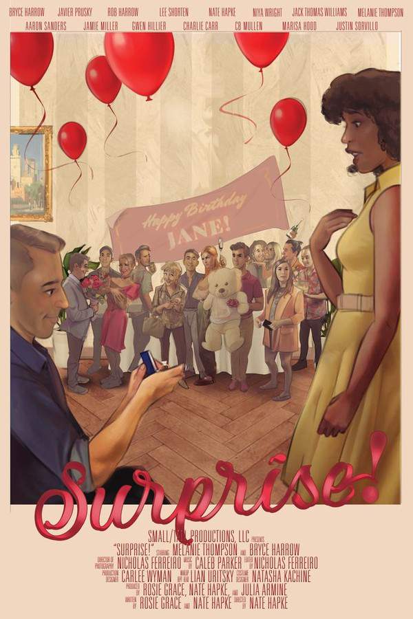 Ethan plans a surprise birthday party for Jane, but the evening takes an unexpected turn as hidden tensions and complications arise. The meticulously planned celebration descends into chaos, forcing him to confront the complexities of their relationship. He must decide if he will propose despite the unfolding mayhem.