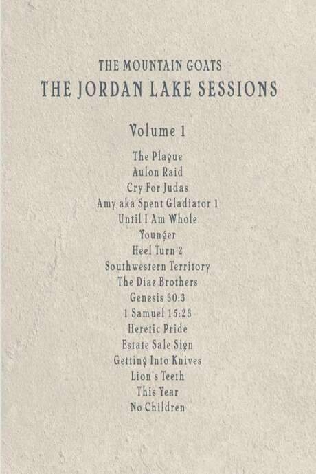 the Mountain Goats: the Jordan Lake Sessions (Volume 1) (2021) movie poster