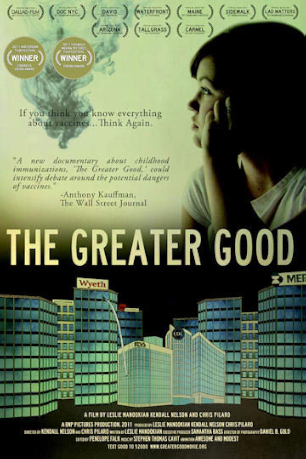 "The Greater Good" explores the profound impact of vaccination choices on individuals and families. Through intimate stories, the film examines the difficult decisions made with incomplete information and the emotional toll that followed. It offers a nuanced look beyond the public debate, highlighting the personal consequences and lasting effects of these choices.