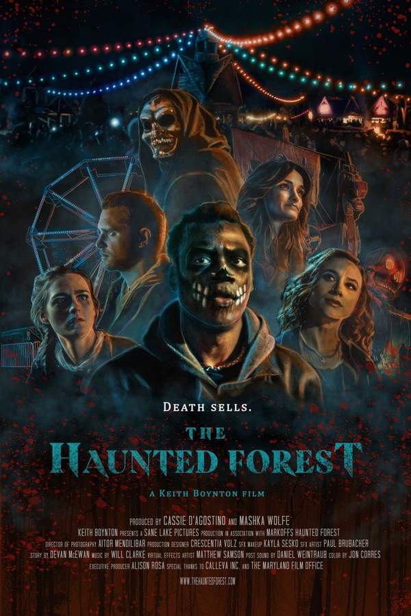 Zach, a high‑school senior who lives for horror and Halloween, takes a job at his cousin’s renowned haunted forest attraction. When brutal real‑life murders begin occurring on the site, he is forced to confront the line between theatrical scares and genuine terror, testing his love for the macabre.