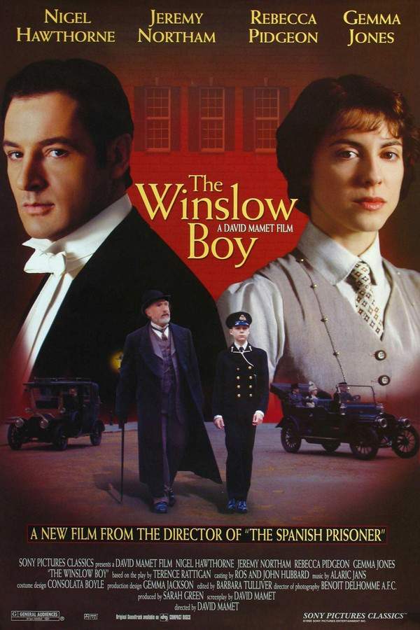 When 14-year-old Ronnie Winslow is accused of stealing, his father, Arthur, a former barrister, takes on the case to prove his son’s innocence. Despite facing significant financial hardship and social stigma, Arthur refuses to let Ronnie be wrongly convicted. The legal battle becomes a public sensation, impacting the family's reputation and straining their relationships as they fight for justice and truth.