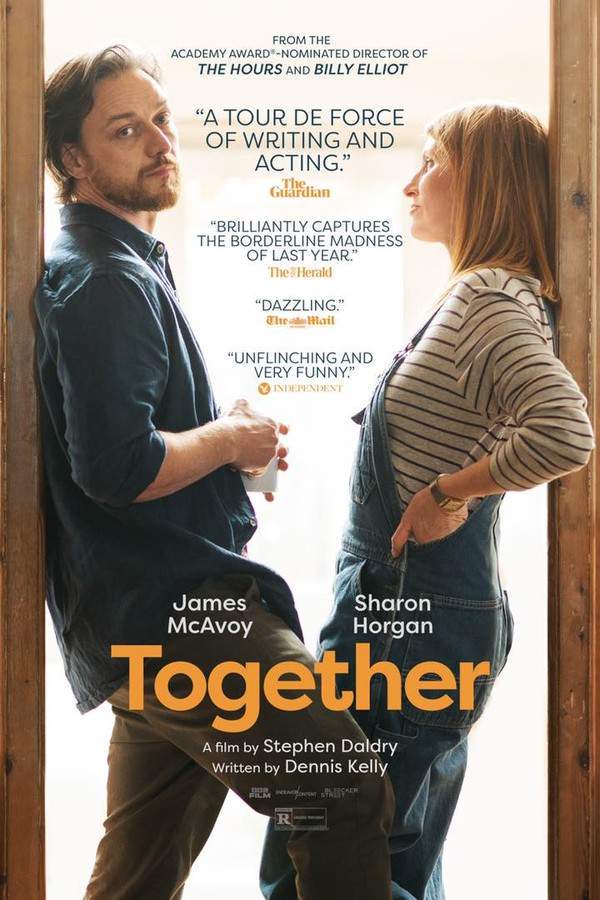 This drama explores the evolving relationship of a couple, portrayed by James McAvoy and Sharon Horgan, during a nationwide lockdown. As they face unexpected challenges and isolation, their bond is tested, revealing both humorous and heartbreaking moments. The film examines how they re-evaluate their connection and individual selves while the world outside is in a state of uncertainty.