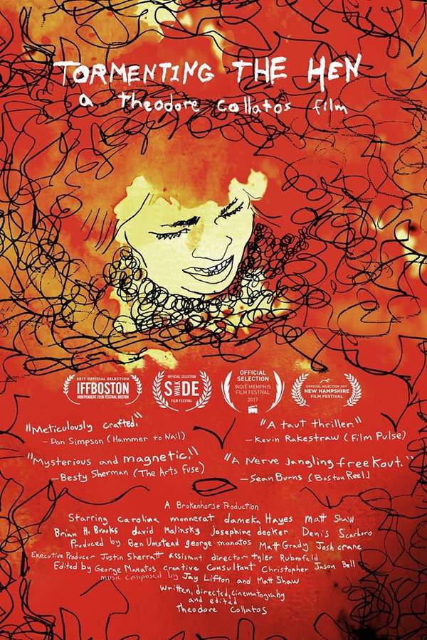 Monica joins her fiancé, Claire, for an artists' retreat in a remote location, but their escape takes a disturbing turn. A mysterious groundskeeper’s presence triggers a descent into paranoia and psychological distress for Monica, blurring the lines between reality and delusion as she struggles to maintain her grip on sanity. The unsettling atmosphere and the groundskeeper’s actions lead to a profound and unsettling psychological breakdown.