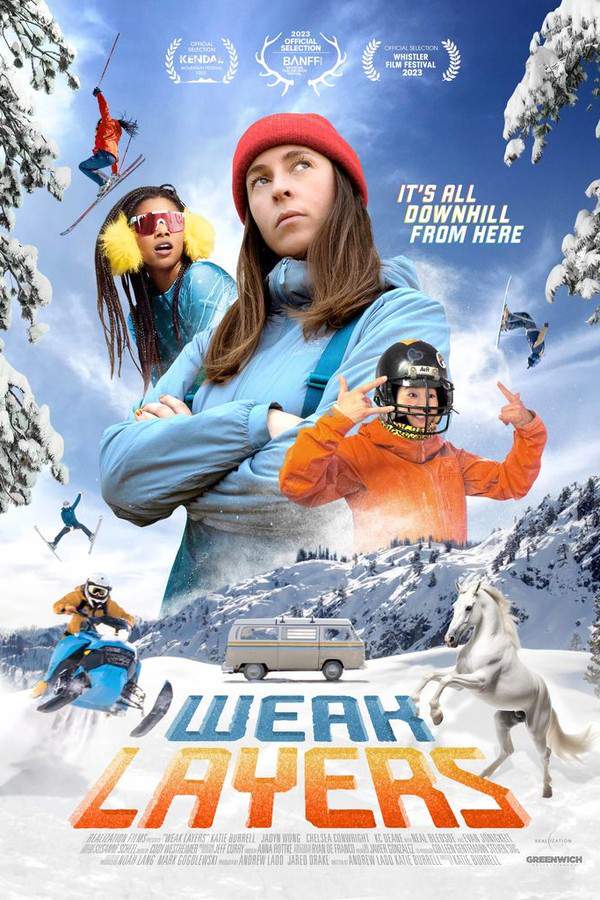 Facing eviction, three friends decide to enter a ski-movie competition as a way to earn money. The competition pits amateur filmmakers against professionals, testing their creativity and skills. As they struggle to keep their home, they must push their abilities and confront the established, male-dominated scene on the slopes.