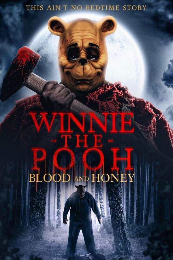 After Christopher Robin grows up and leaves the Hundred Acre Wood, Pooh and Piglet are abandoned and left to fend for themselves. No longer sustained by the boy's visits, they descend into a feral state, driven by hunger and resentment. Their desperate search for sustenance leads them to develop a taste for human blood, resulting in a horrifying and violent rampage through the forest that threatens anyone who crosses their path.